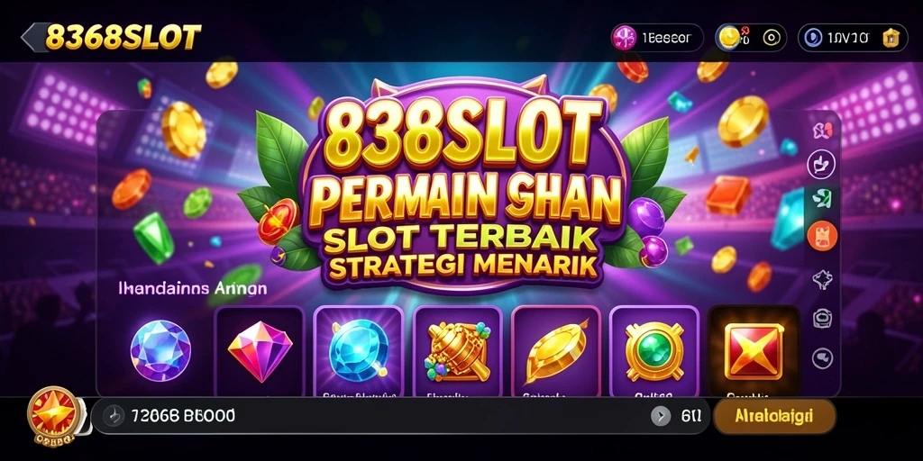 Tampilan gameplay penuh warna di 8368SLOT yang mengasyikkan.