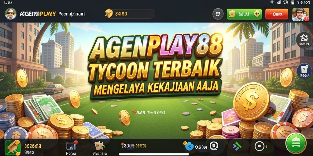 Tampilan permainan AGENPLAY88 yang mendebarkan dan penuh semangat.