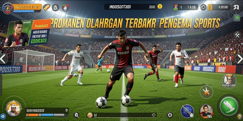 Tampilan dinamis dari gameplay olahraga INDOSLOT303 yang mengasyikkan.