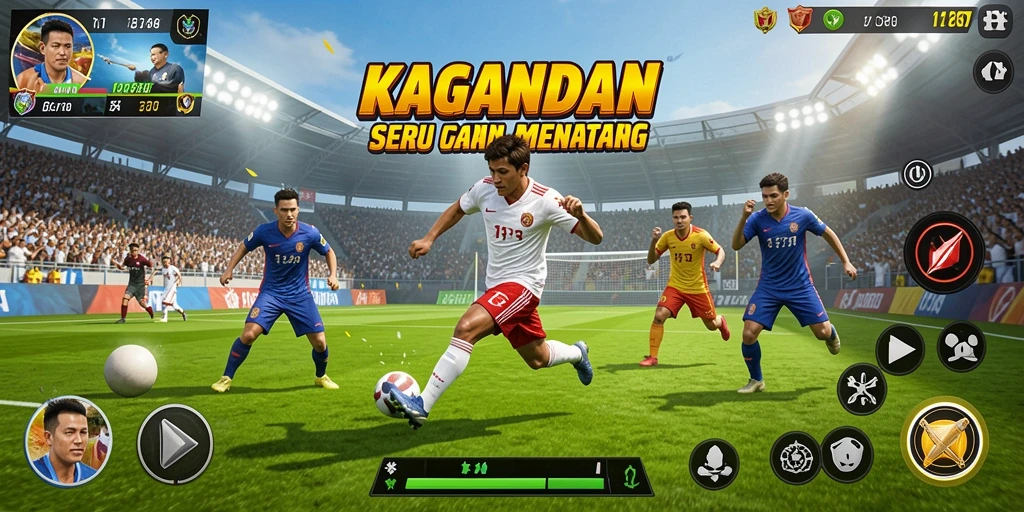 Tampilan menakjubkan dari gameplay KAGANDAN yang mendebarkan.