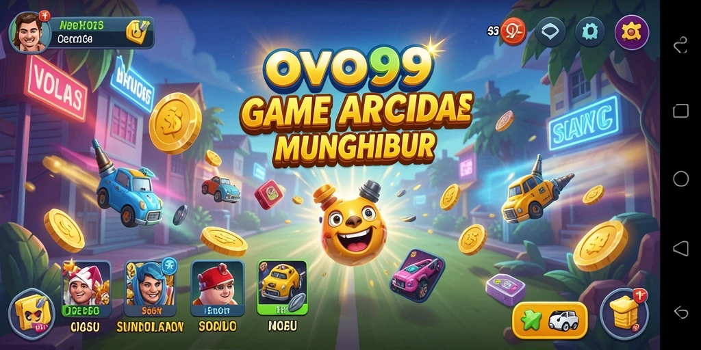 Tampilan gameplay menakjubkan dari OVO99 dalam aksi Arcade.