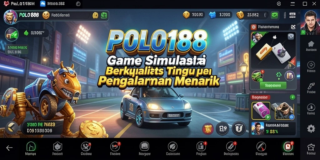 Tampilan utama gameplay POLO188 yang menarik dan dinamis.