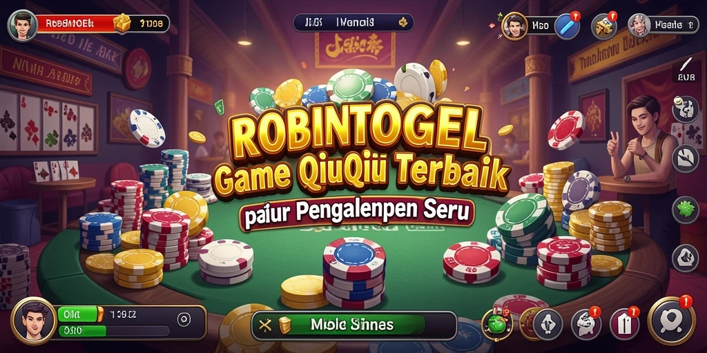 Tampilan gameplay QiuQiu yang mendebarkan di ROBINTOGEL.