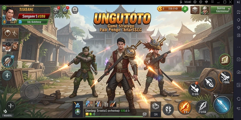 Menampilkan gameplay strategis yang intens dan menarik.