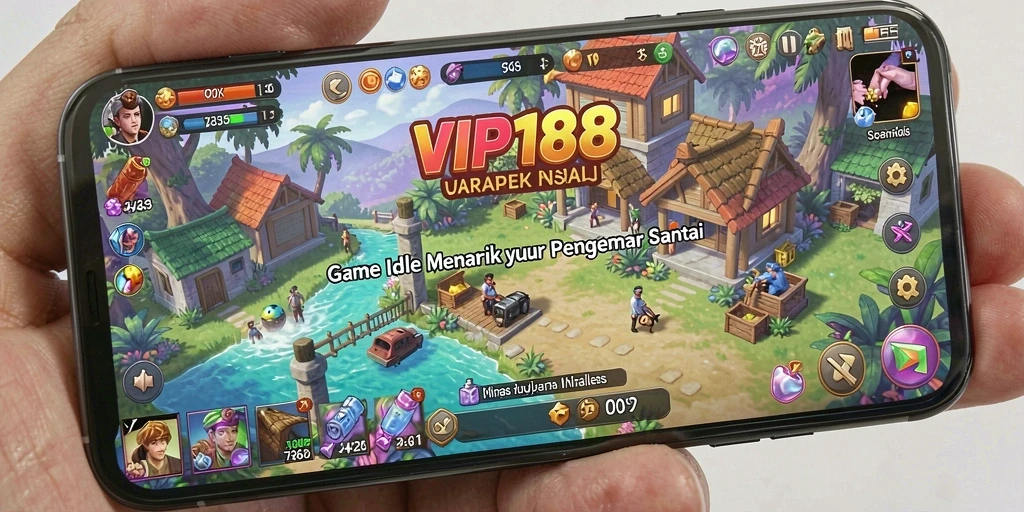 Menampilkan gameplay santai dan adiktif dari VIP188.